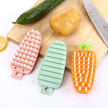 Multifunction Vegetable and Fruit Cleaning Brush Kitchen Cleaning Tool