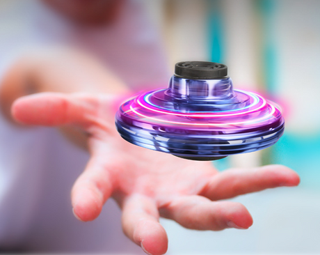 Mini Fingertip Gyro UFO Drone Interactive Decompression Toy for Kids