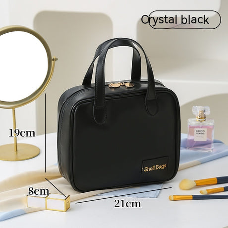 PU Large Capacity Makeup Travel Organizer Cosmetic Bag