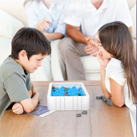 Magnetic Chess Game Set Educational Battle Game for Children